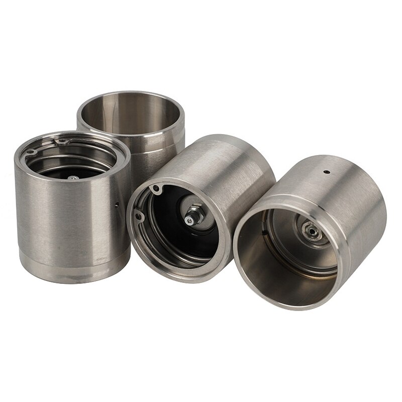 4 Uds. Rodamiento de remolque de 1,98 pulgadas rodamiento de barco de acero inoxidable con cubierta protectora