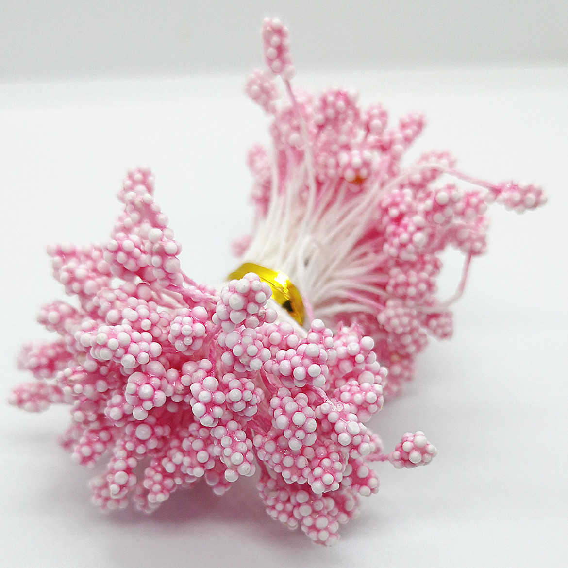 1000pcs 5mm/0.19inch Artificial Flowers Stamen Happy Birthday Party Decoration Wedding Decoration Flores Artificiale Dec: Pink 1000 Pieces