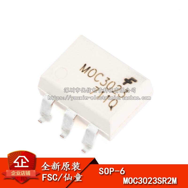 FSC MOC3041M Fairchild optocoupler bidirectional thyristor driver DIP-6 MOC3020M 3022M 3023 3052SR2M 3061 3062M 3081M 3083 SOP-6: MOC3023SR2M SOP-6