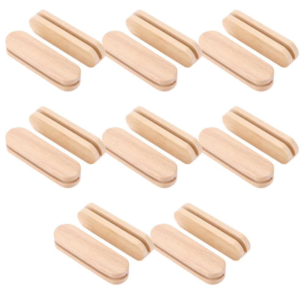 2-20pc Massivholz Grill pfanne isolierter Griff hitze beständiger tragbarer Grill platten griff für Kochgeschirr Saucen pfanne Bratpfanne: Licht Grau