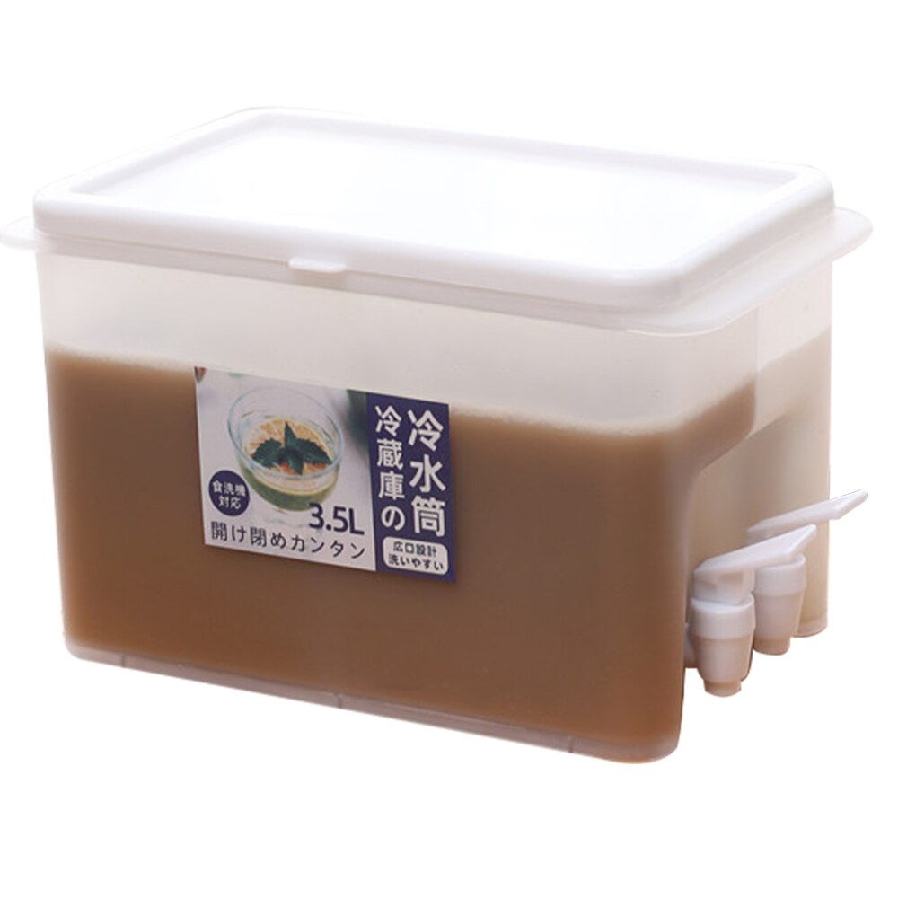 5L Water Jug With Tap Cold Kettle Kitchen Lemonade Jug Drinkware Container Heat Resistant Pitcher Kettle with Faucet