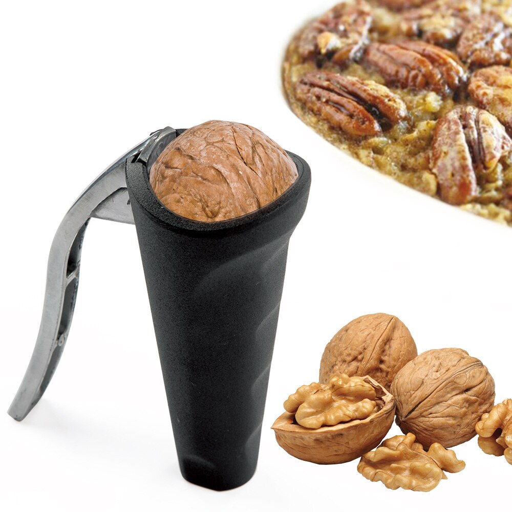 1 St Open Walnoot Notenkraker Geschild Walnoot Shell Tangen Nootcracker Trechter Frosted Grip Tang Klem Keuken Gereedschap
