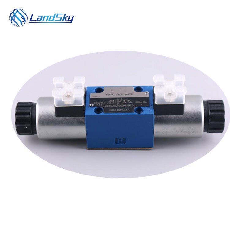 solenoid operated hydraulic control valve electric hydraulic solenoid valve solenoid for hydraulic pump 4WE6D6X/EG24N9K4 4WE6