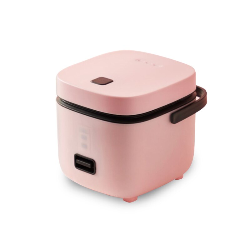 220V 1.2L Mini Rijstkoker Kleine 1-2 Persoon Rijstkoker Huishouden Keuken Kleine Huishoudelijke Apparaten: Pink