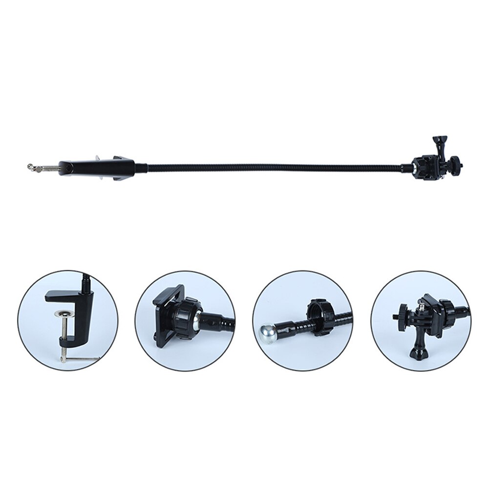 Kamerahalterung mit verbesserter tischklemme, flexiblem schwanenhalsständer für webcam brio 4k c925e c922x c922 c930e c930 c920 c615