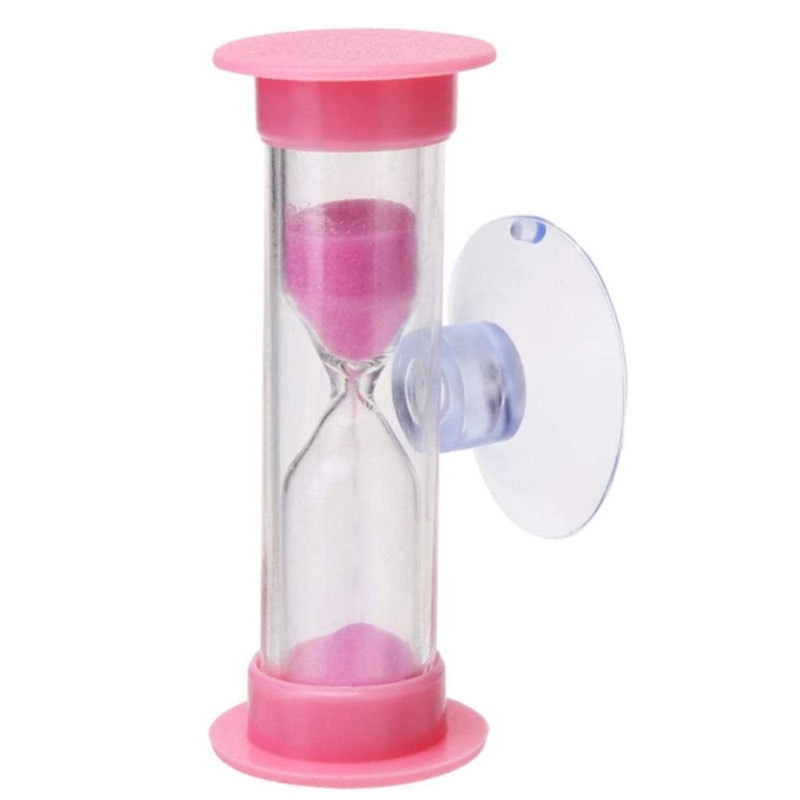 Sablier brossage des dents, minuterie sable dentaire 2 minutes, sablier pour enfants, décorations pour: Rose