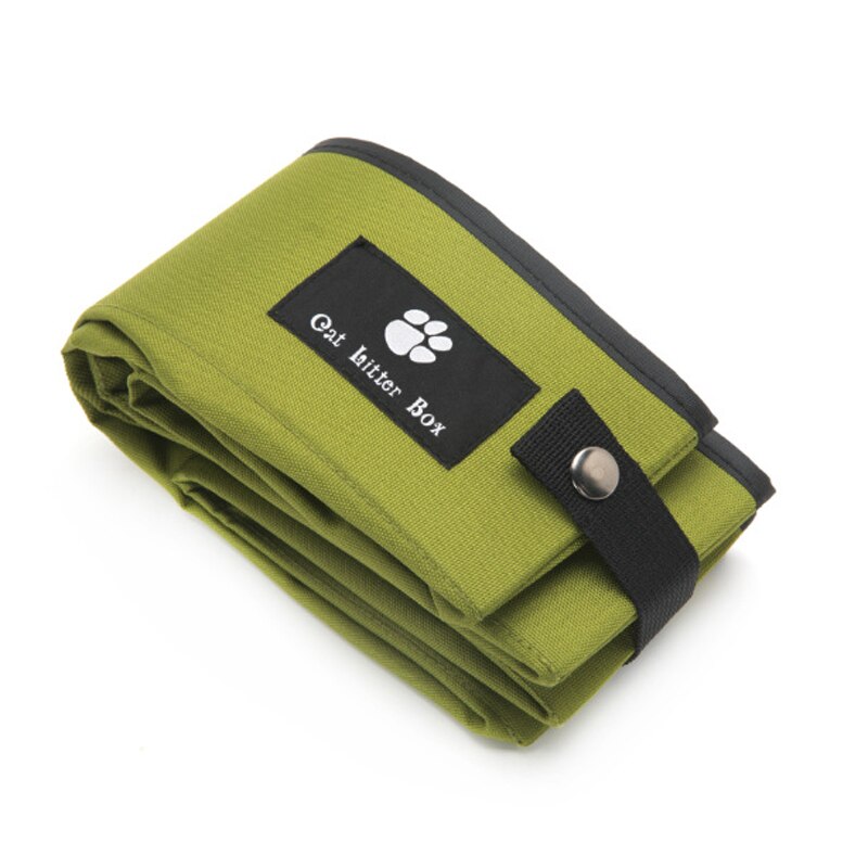 Kat sengepander oxford stof sammenfoldelig kattebakke udendørs vandtæt toilet til killinger rengøringsudstyr til kæledyr