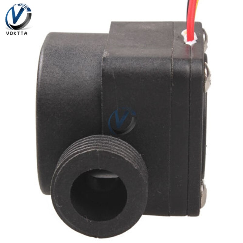 1-30L/min G1/2 4 Point Water Flow Sensor 1.75MPa Fluid Flowmeter Switch Counter Hall Control Machine Flow Meter for Water Heater