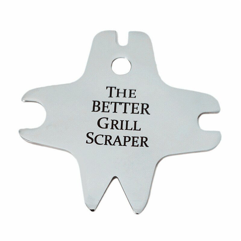 Rvs BBQ Grill Schoonmaken Schraper Barbecue Cleaner Scraper Tool Huishoudelijke Decoratie Scrapper