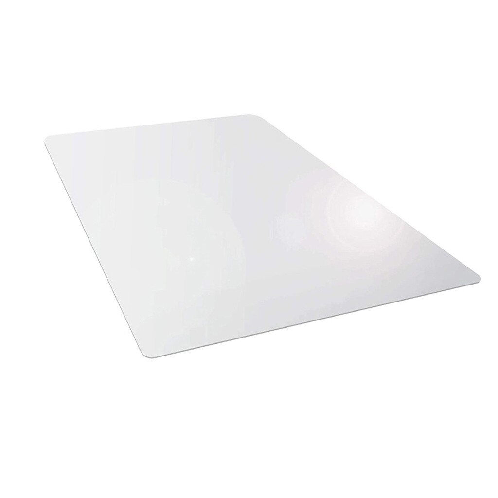 Transparent Desk Mat Non-slip Round Edges PVC Desk Mat Textured Desk Pad Home School Office Stationery Supplies Blotters