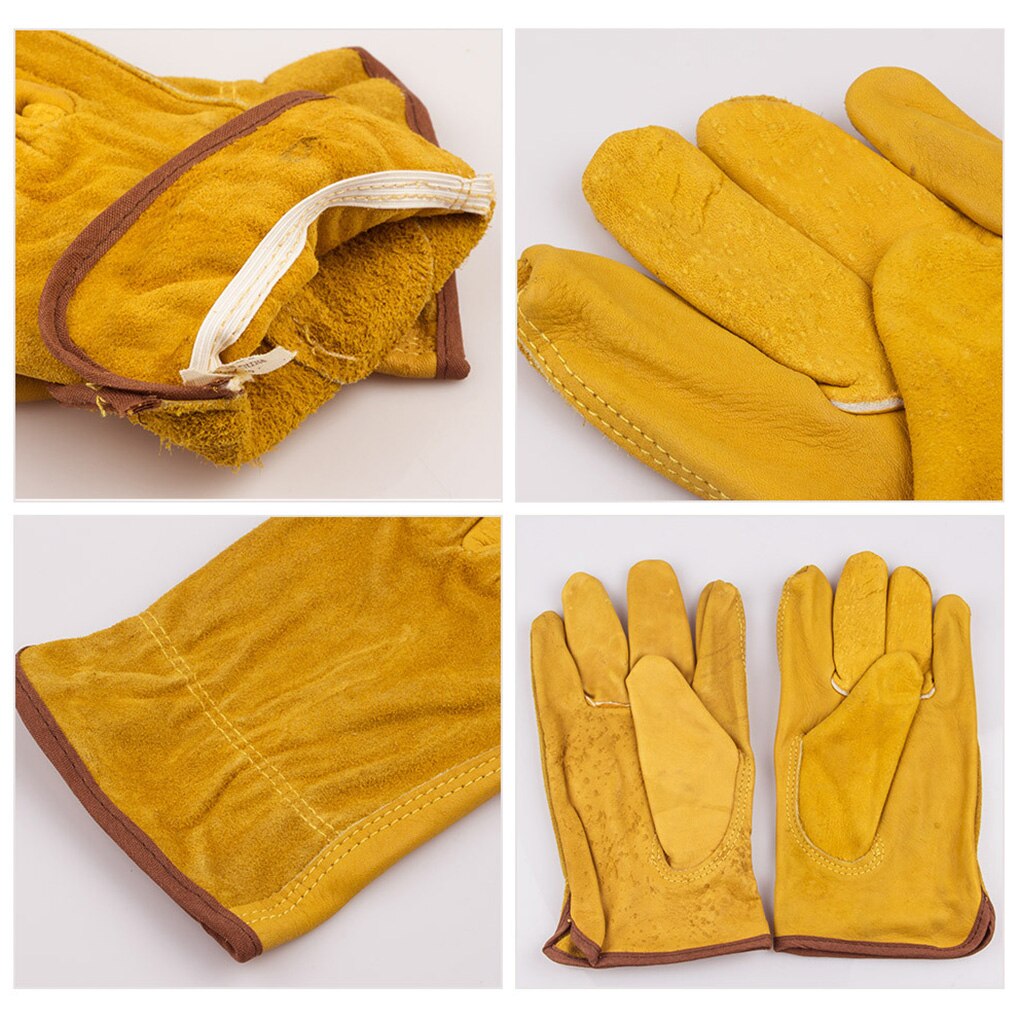 Doorn Proof Antislip Tuinieren Handschoenen Anti-Lek Handen Bescherming Lederen Werkhandschoenen Voor Graven Planten Tuingereedschap