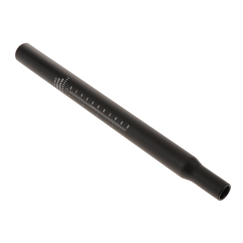 Aluminum Alloy Mountain Bike Seat Post Bicycle Seatpost Tube 28.6mm 350MM for most MTB Road Bikes Fixed Gear Bicycles