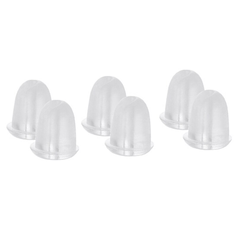 100 Stuks Plastic Earring Pluggen Ear Stud Pluggen Oorbellen Anti Ear Caps Oor Protectors Voor Outdoor Sport Reizen