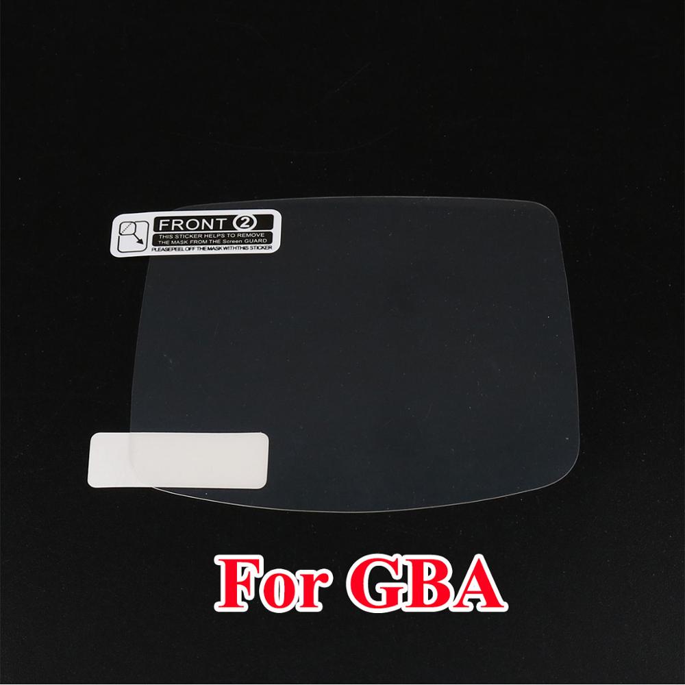 YuXi LCD Screen Protector Beschermende Film voor Gameboy Kleur voor GBA GBA SP GBC GB GBP voor GBM Plastic Clear beschermende Film: For GBA