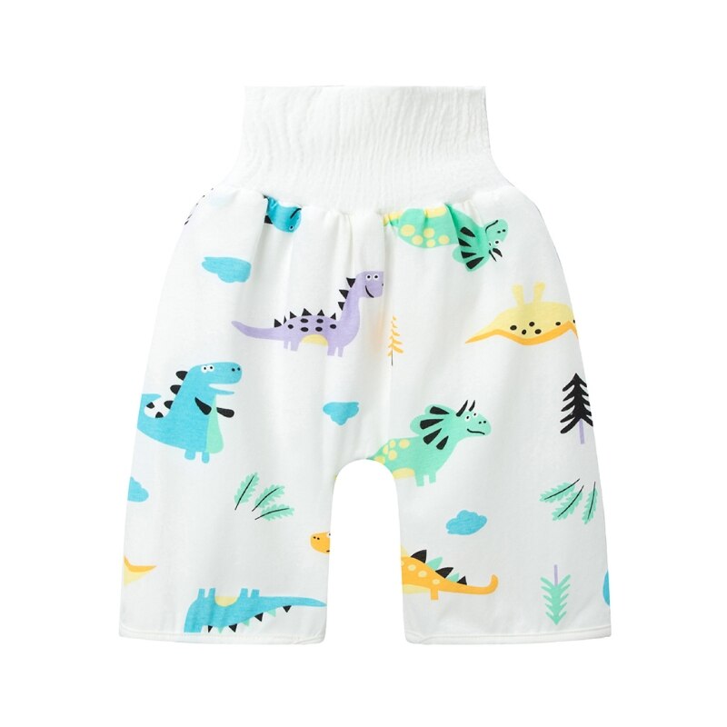 2 in 1 comfortabele luierrok voor baby's, korte, waterdichte, absorberende luierbroekjes, wasbaar ondergoed voor zindelijkheidstraining voor kinderen: 6 / Ik