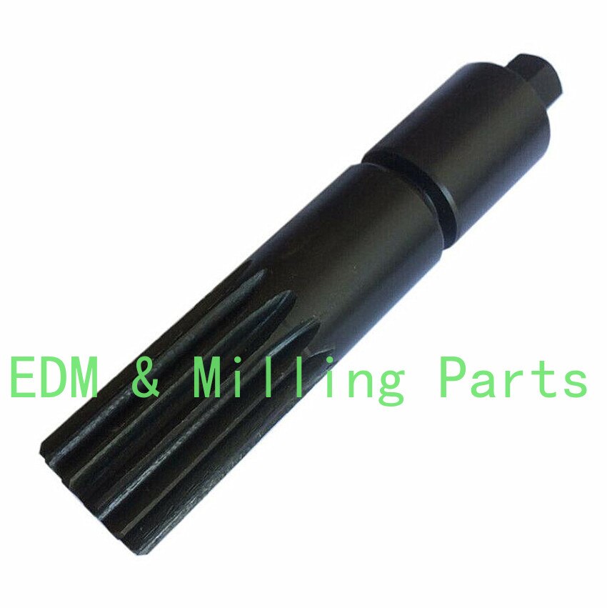 CNC Milling Machine Ram Pinion C120 Slide Spindle Gear Shaft Mill Tool For Bridgeport Mill Part