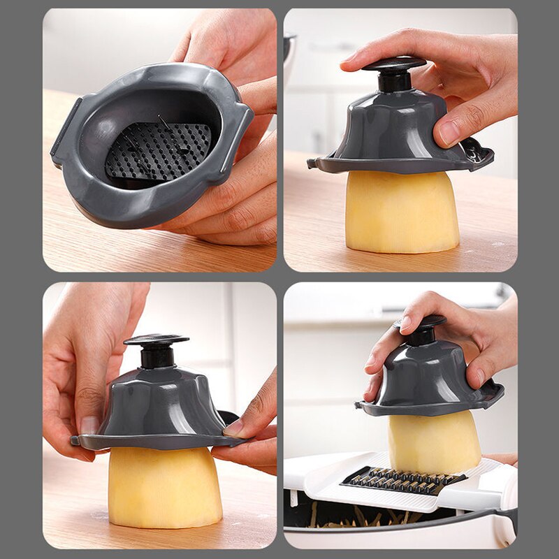 Rotating Vegetable Cutter Set Multi-function Cutter Vegetable Cutting Machine Kitchen Accessories P666