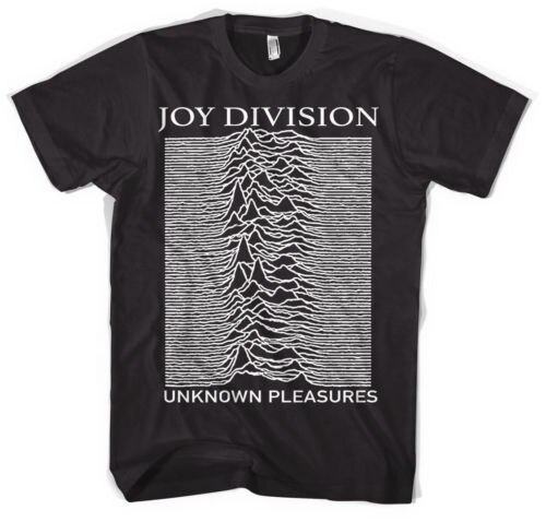 Kuakuayu hjn vintage moda 80s pós punk banda alegria divisão desconhecido prazer unissex t camisa casual preto: XXL / Black-Joy Division