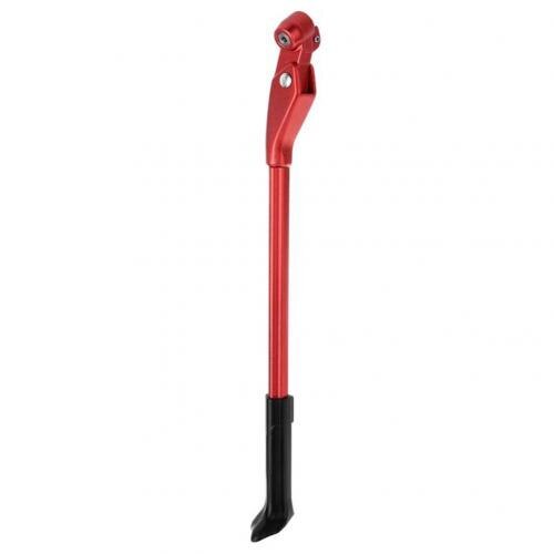 Carbon Steel Quick Release Adjustable MTB Road Bike Bicycle Side Kickstand Kick Stand Foot support Cycling Bicycle Accessories: Red