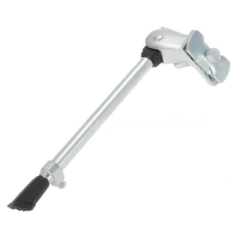 Alloy Adjustable Bike Support Foot Brace Kickstand for MTB Road Mountain Bicycle Cycling Kick Stand Bicycle Accessory: White