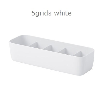 1 pc Multi-size Ondergoed Organisator Storage Drawer Closet Organisatoren Dozen Voor Slips Sokken Opbergdozen: white 5