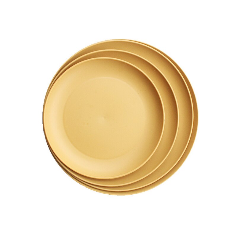 Soucoupes pour plantes 6 pouces, plateaux en plastique, pots de fleurs robustes et durables, soucoupes pour intérieur et extérieur, 3 pièces