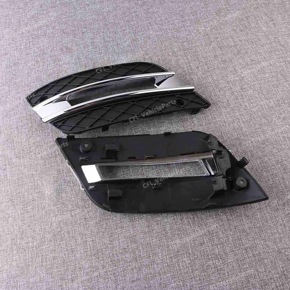 Pair DRL Light Lamp Cover Front Bumper Grille 1648801924 1648802024 For Mercedes-Benz ML350 ML450