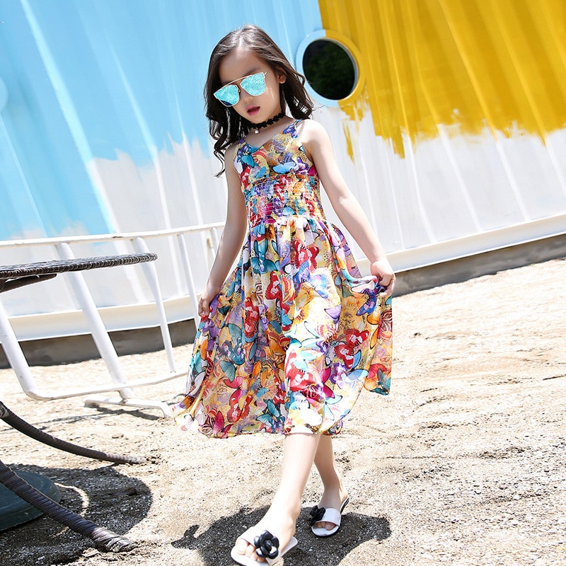 Mono de playa bohemio Floral para niñas, ropa de bebé, monos para niños de 5, 6, 7, 8, 9, 10, 11, 12 años 38