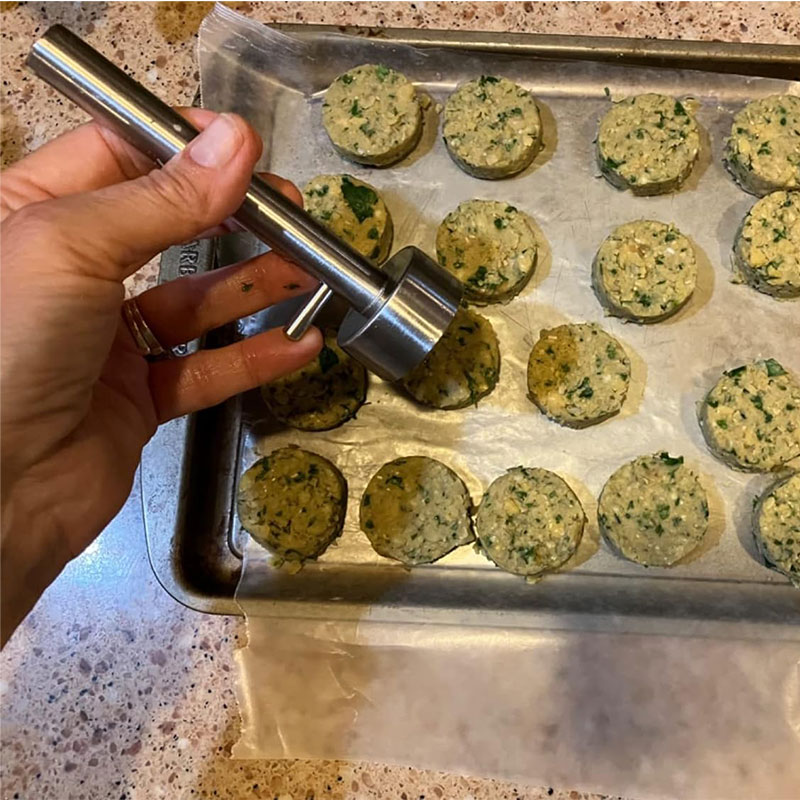 Falafel Gehaktbal Scoop Maker Gereedschap Roestvrij Staal Professionele Falafel Maker Scoop Anti-aanbakkerige Falafel Mold Keuken Gadgets