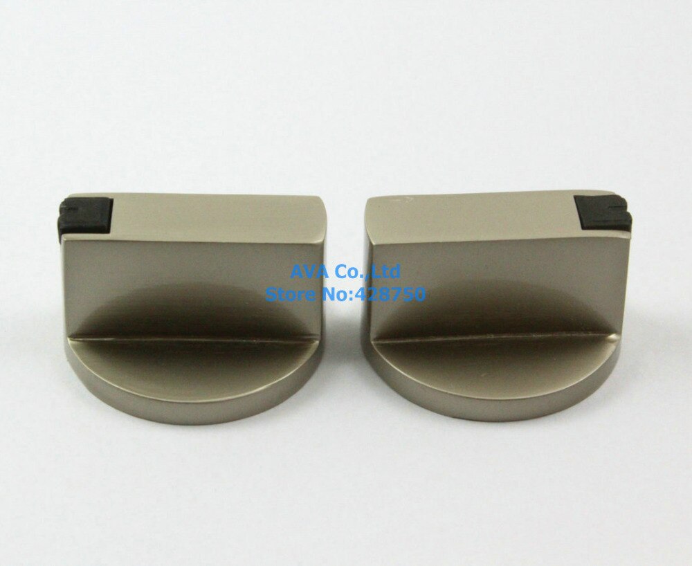 Perilla de repuesto para quemador de cocina de gas de metal, 4 piezas, 8mm orificios