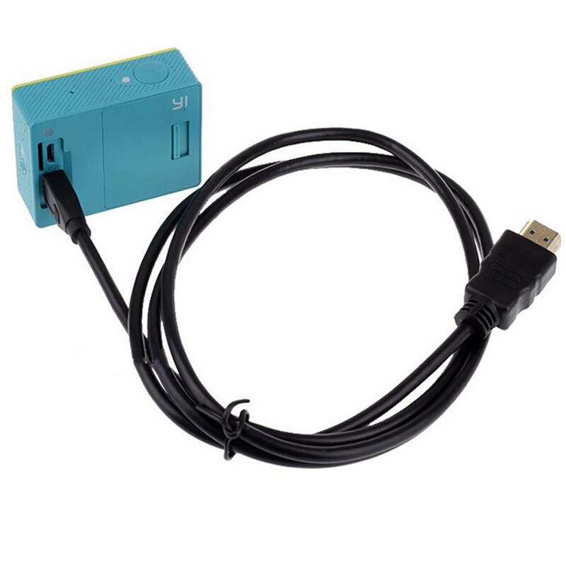 Cable Micro HDMI 1440p HD 1,5 M para Gopro Hero 4 3 + Sjcam Sj4000 Xiaomi Yi, accesorios de cámara
