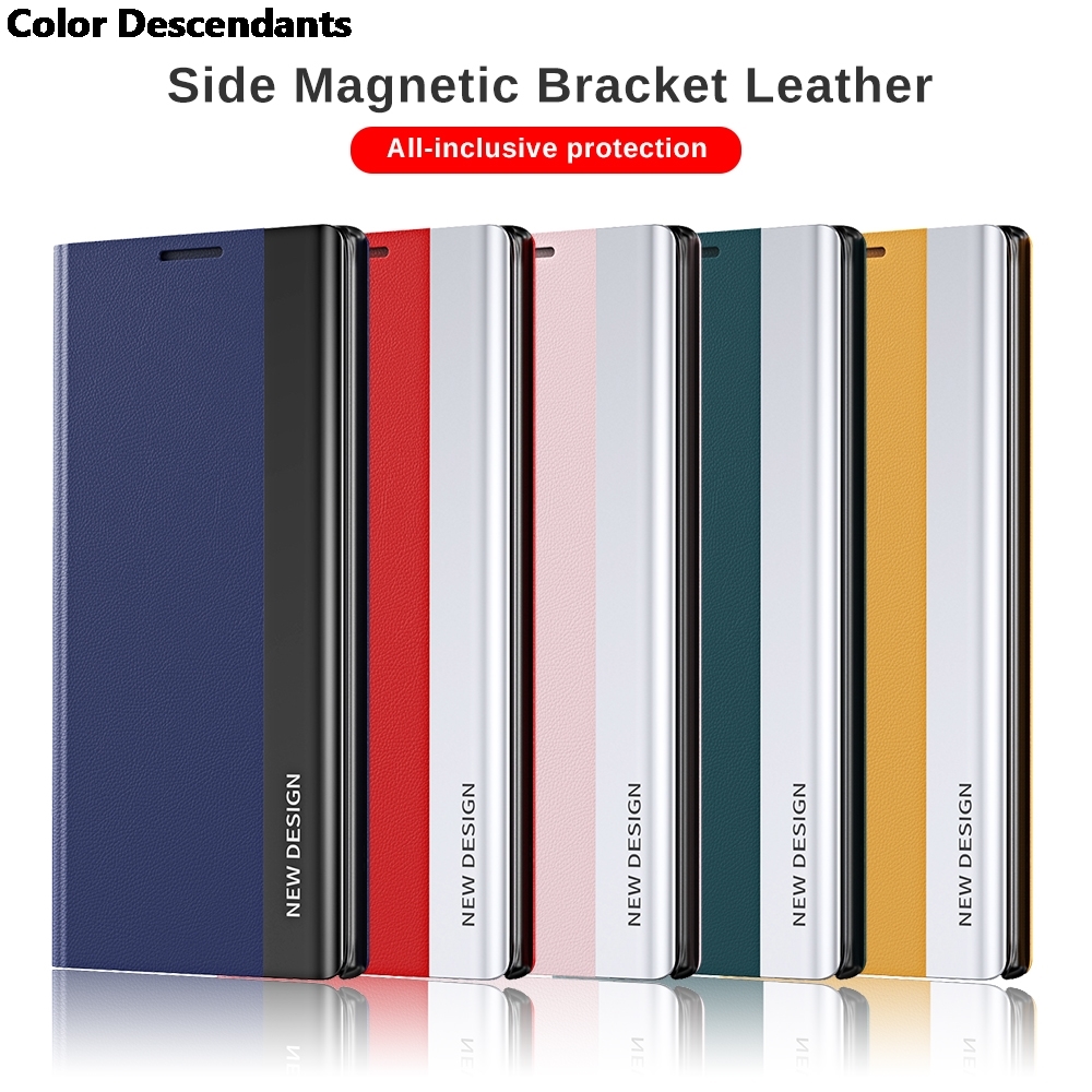 För poco  x6 pro 5g fodral i bokomslag, elektropläterat läder, flipfodral, pocox 6, poco little  x 6 x6 pro 6x, magnetiskt hållare, stativ