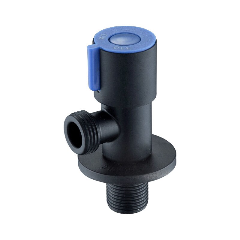 SUS304 Stainless Steel Black Paint Angle Valve for Kitchen Bathroom Toilet Cold and Water Stop Valve water supply valve