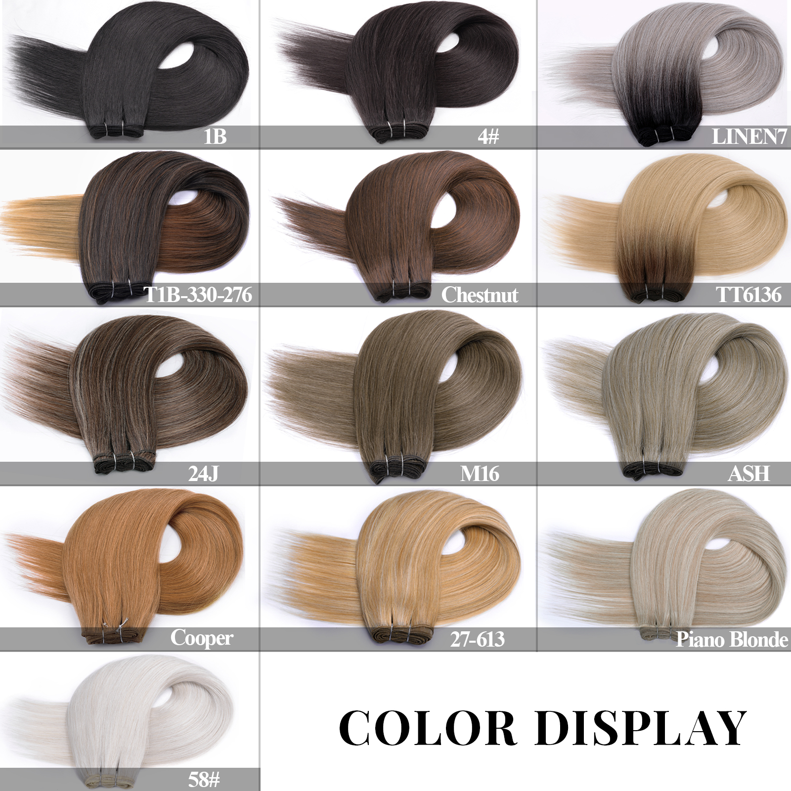 Mechones de pelo ondulado sintético de 26 pulgadas, extensiones de cabello largo Natural de 150g, tejido de pelo liso Yaki para mujeres falsas