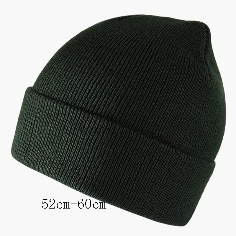 Mode Effen Kleur Gebreide Mutsen Hoed Winter Warm Ski Hoeden Mannen Vrouwen Multicolor Caps Zachte Elastische Cap Sport Bonnet