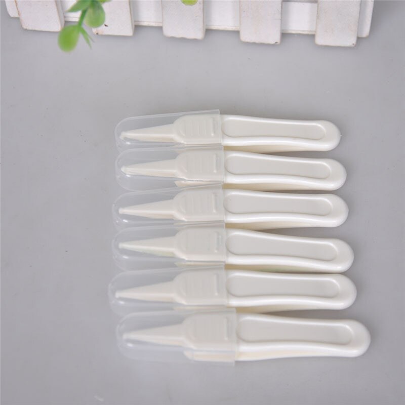 1/2/3/4/5 pièces Bébé Sécurité Pincettes Brucelles En Plastique Oreille Nez Propre Nez Oreilles Bébé Soins