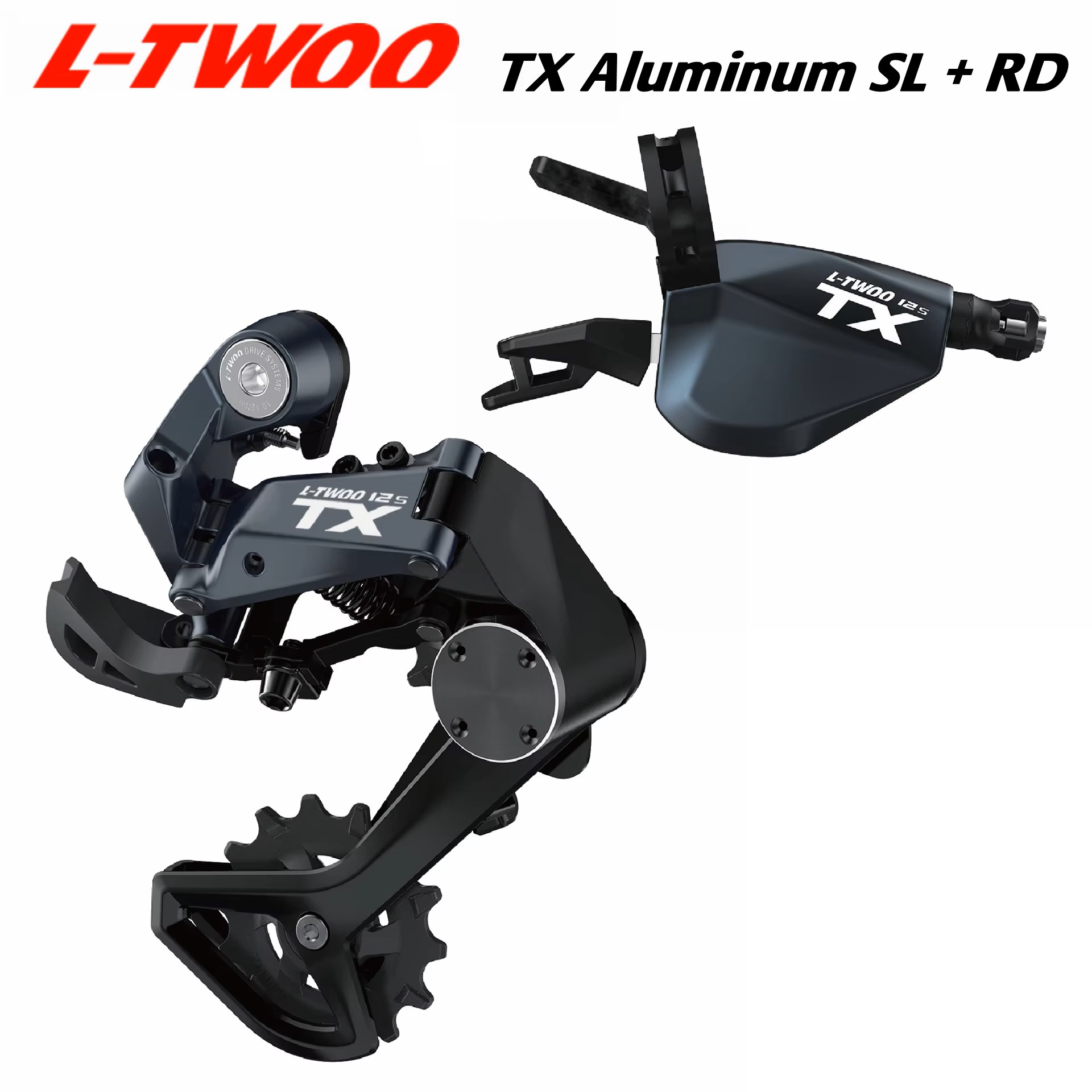 LTWOO T2/T3/T5/T7/T9/TX Liberación bidireccional + Desviador trasero de amortiguación estabiliza