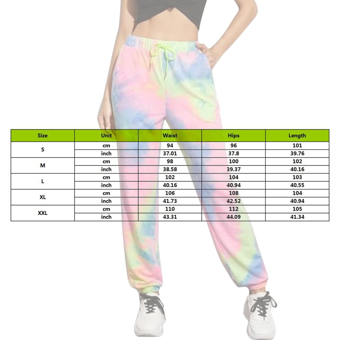 Tie Dye Streetwear Cargo Broek Vrouwen Preppy Stijl Meisje Outfits Hoge Waisted Straight Jogger Broek Gothic