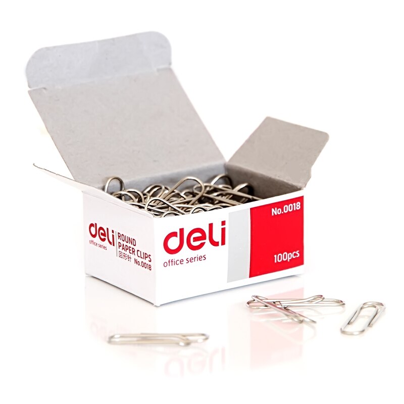 Clip de papel mediano y pequeño tamaño, clips de plata para oficina y organización de documentos personales (25mm 29mm 50mm)