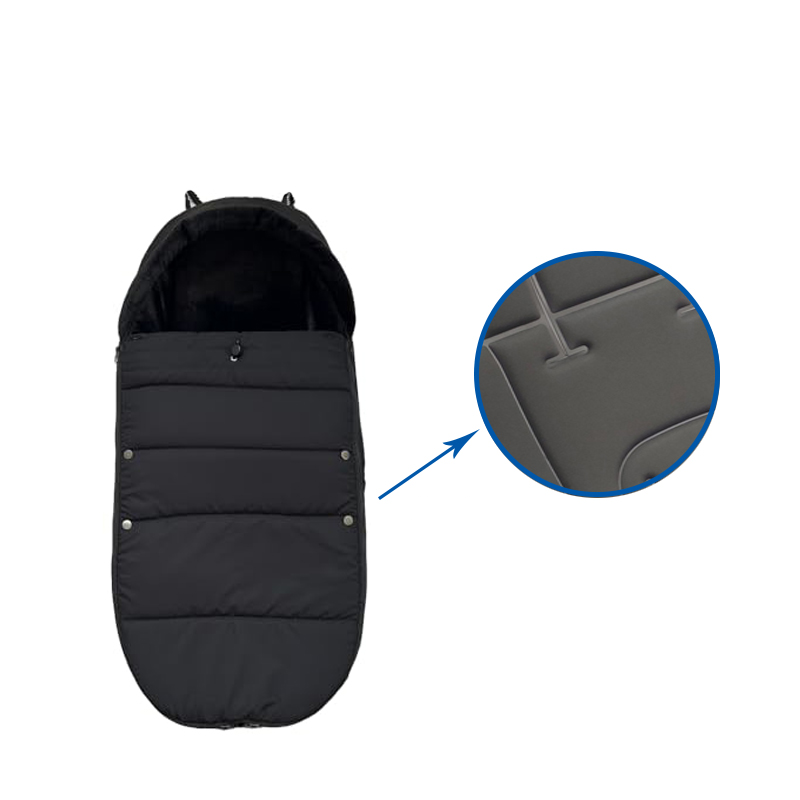 Carrito de bebé para invierno Compatible con cochecitos Cybex Priam y Mios, accesorios universales para cochecito de bebé, calcetines cálidos: Marfíl