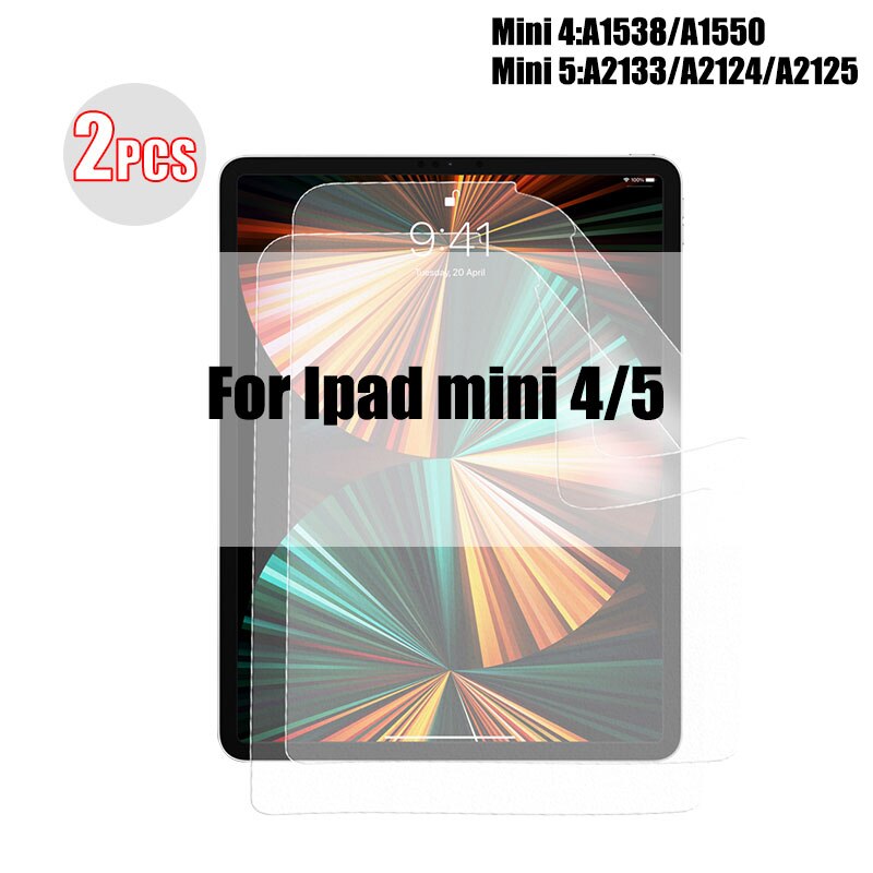 Paper Like Tablet Screen Protector For IPad Pro 11 12.9 10.5 10.2 Matte Painting Write For Ipad Air Mini 5 4 3 2 Paperlike Film: For mini 4 5