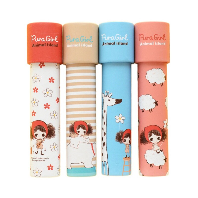 Mode Baby Caleidoscoop Speelgoed Cartoon Caleidoscoop Kinderen Speelgoed Roterende Caleidoscoop Planetaire Serie: green