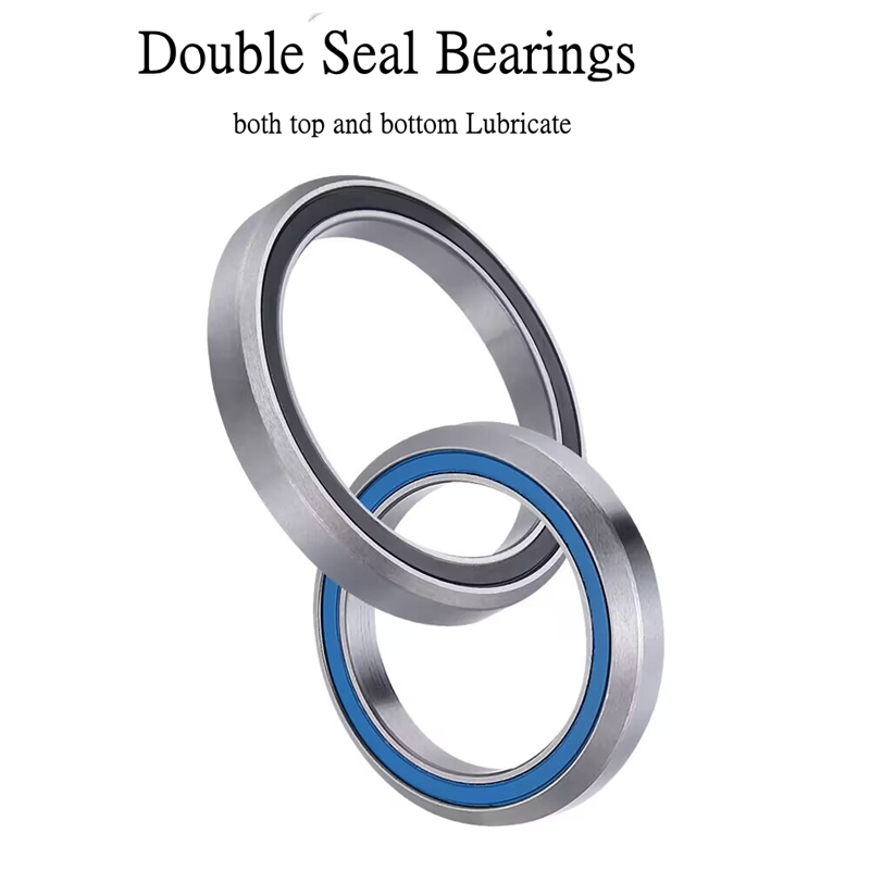 Cnc cykeltilbehør forseglet leje cykelheadset 41.8mm 52mm semi-skjult indbygget cykelheadset integreret 42mm cykeldele