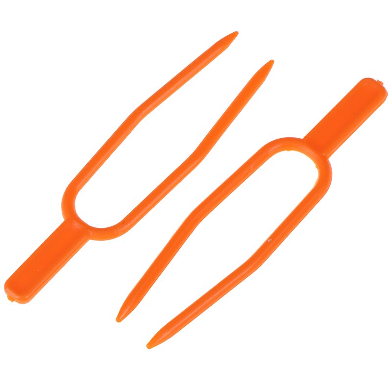 50Pcs Bevestiging Bevestiging Armatuur Clips Aardbei Vork Landbouw Klem Plastic Duurzaam Plant Clip Landbouw Clip