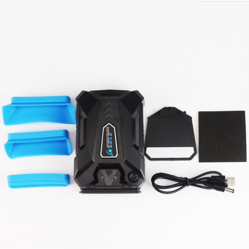 Vacuum Portable Notebook Laptop Cooler USB Air External Extracting Cooling Fan for Laptop Speed Adjustable for 15 15.6 17 Inches