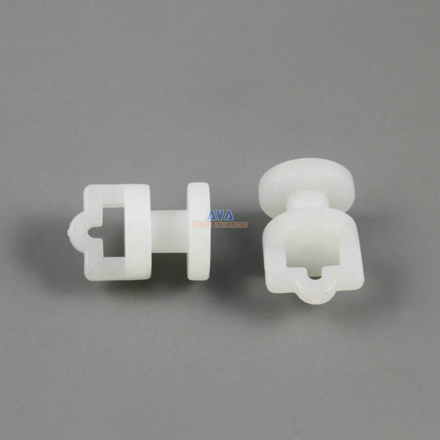 100 stykker gardinskinne rullegardinskinne glidere 11 x 16mm