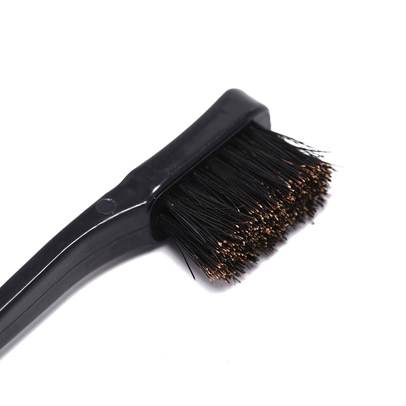 Eyebrow Grooming Tool Double Sided Eyebrow Brush Comb Edge Control Brush Comb Hair Gel Smooth Baby Care