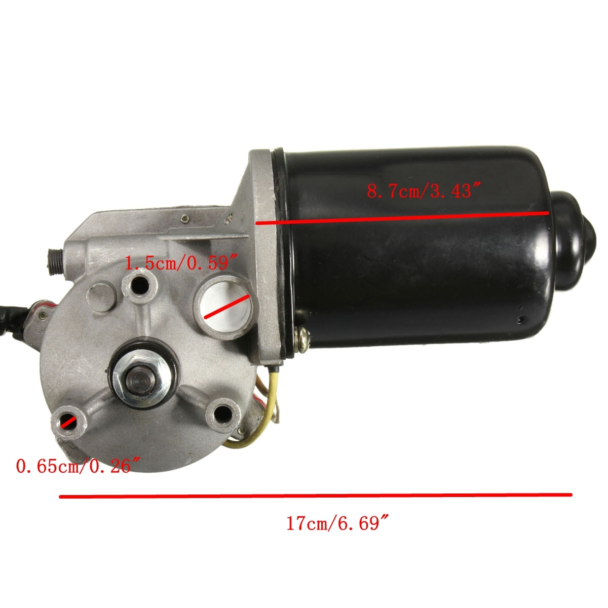 12V Black Front Wiper Windscreen Motor For Vauxhall for ASTRA for G Mk4 1998 1999 2001 2002 2003 2004 23000826