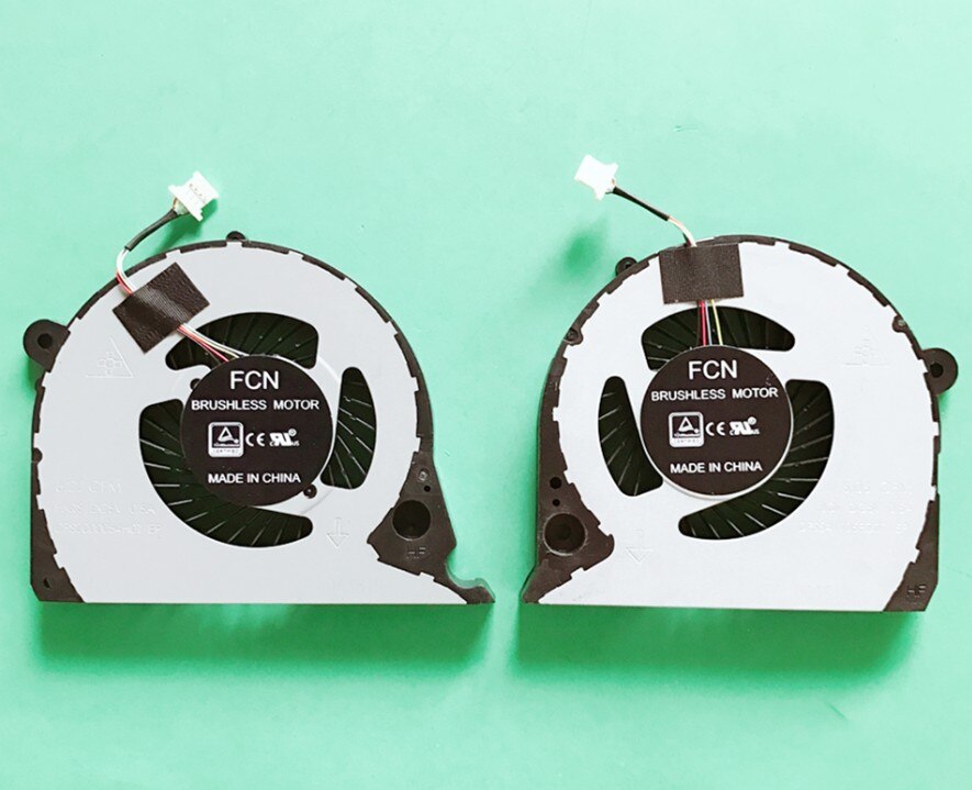 laptop CPU cooling fan Cooler Notebook PC for Dell Inspiron G7 15-7000 7577 7588 G5-5587 P72F 2JJCP FJQS DC5V 0.5A gpu FJQT: cpu and gpu fan