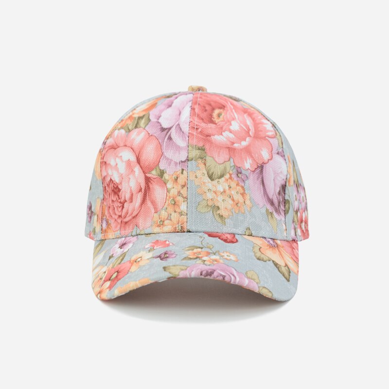 Boné de beisebol feminino flor snapback chapéus para mulher pai gorras osso hip hop boné casual casquette nova marca 2020
